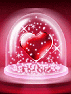 coeur de neige !!!!