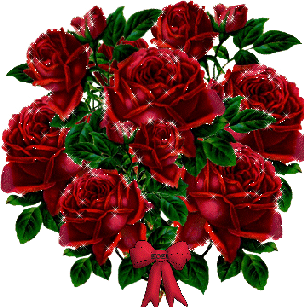 trop beau le bouquet de rose rouge !