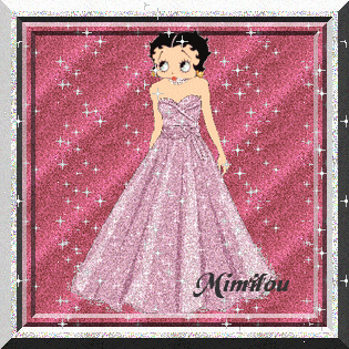 betty en robe de soirée !!!!